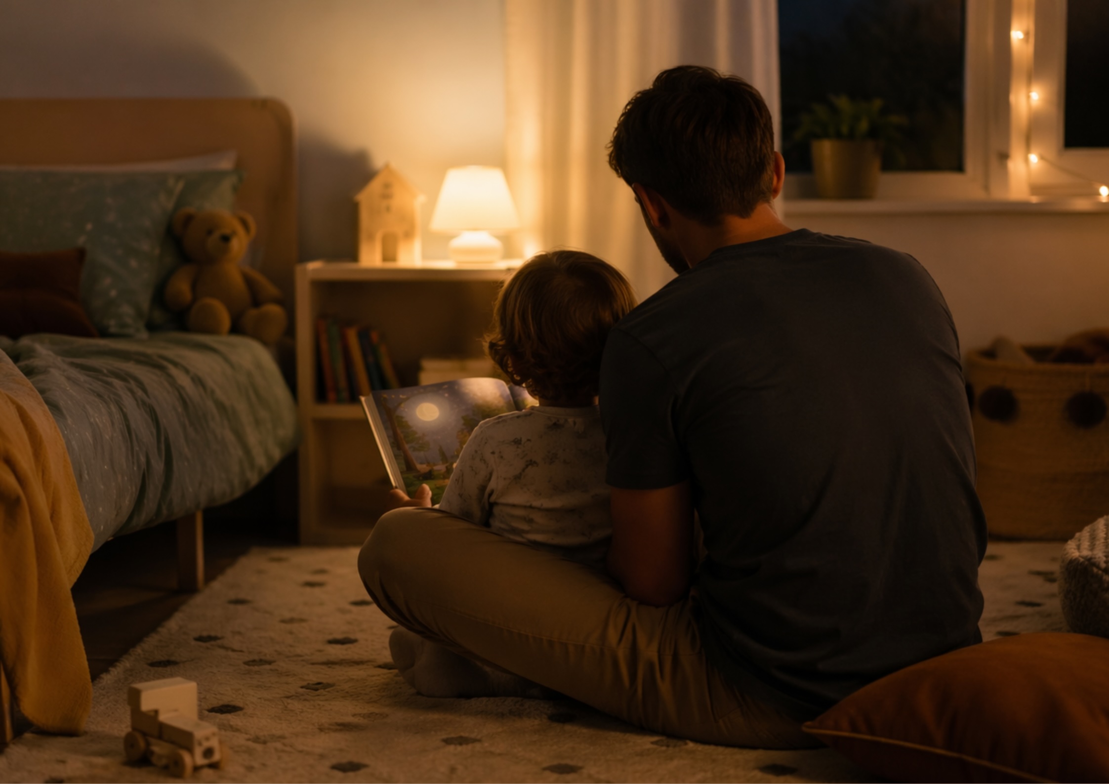 Abendroutine mit Papa – so klappts easy ohne Mama
