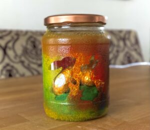 Oster DIY upcycling Glas: Basteln mit Kindern leicht gemacht